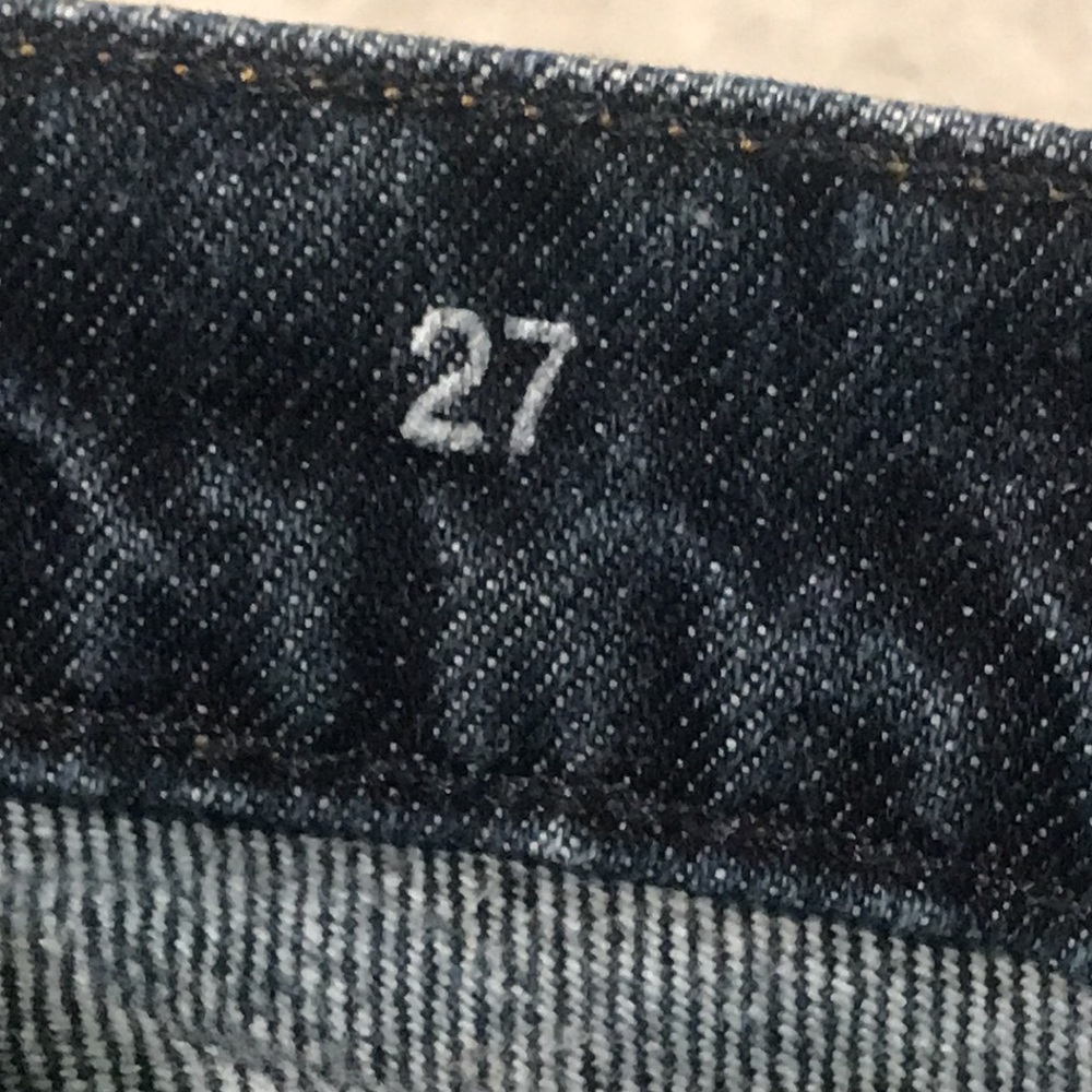 Gap Denim Shorts Womens 27 Blue Jean Summer Cuffed Boho Coastal Cowgirl Beach - Picture 6 of 11